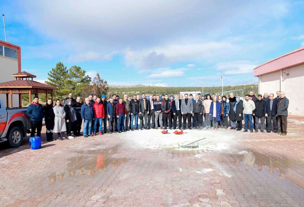 Personel İçin Temel Yangın, Afet ve Güvenli Yaşam Eğitimi Uygulamalı Olarak Düzenlendi
