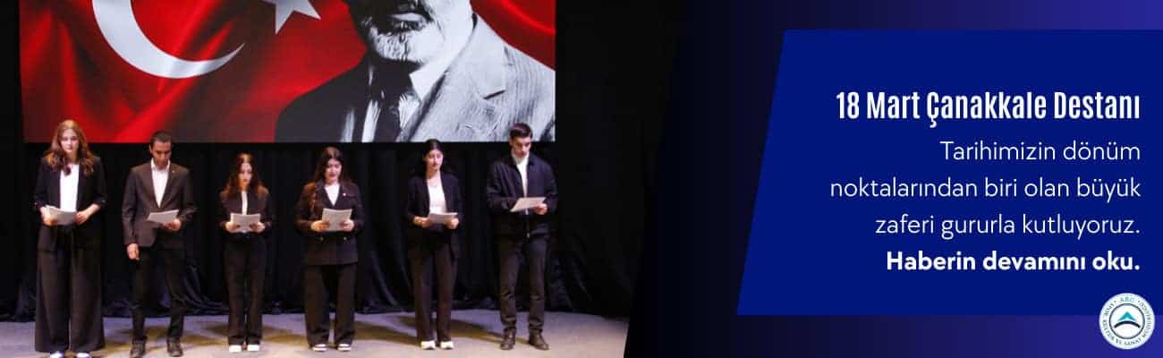 Antalya Bilim Üniversitesi’nde 12 Mart ve 18 Mart Anma Etkinlikleri Düzenlendi