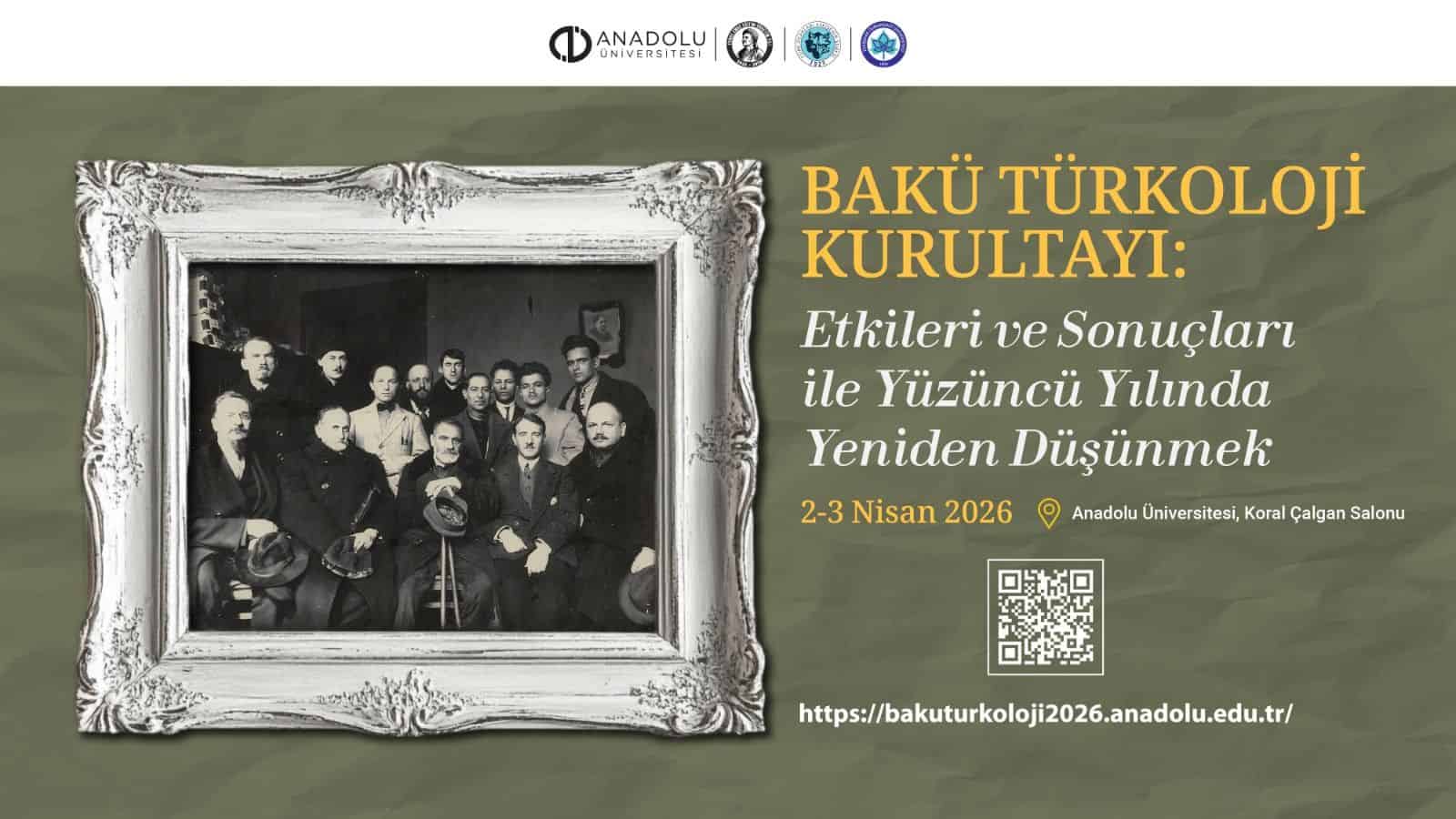 Bakü Türkoloji Kurultayı 100. yılında Eskişehir'de yeniden ele alınacak
