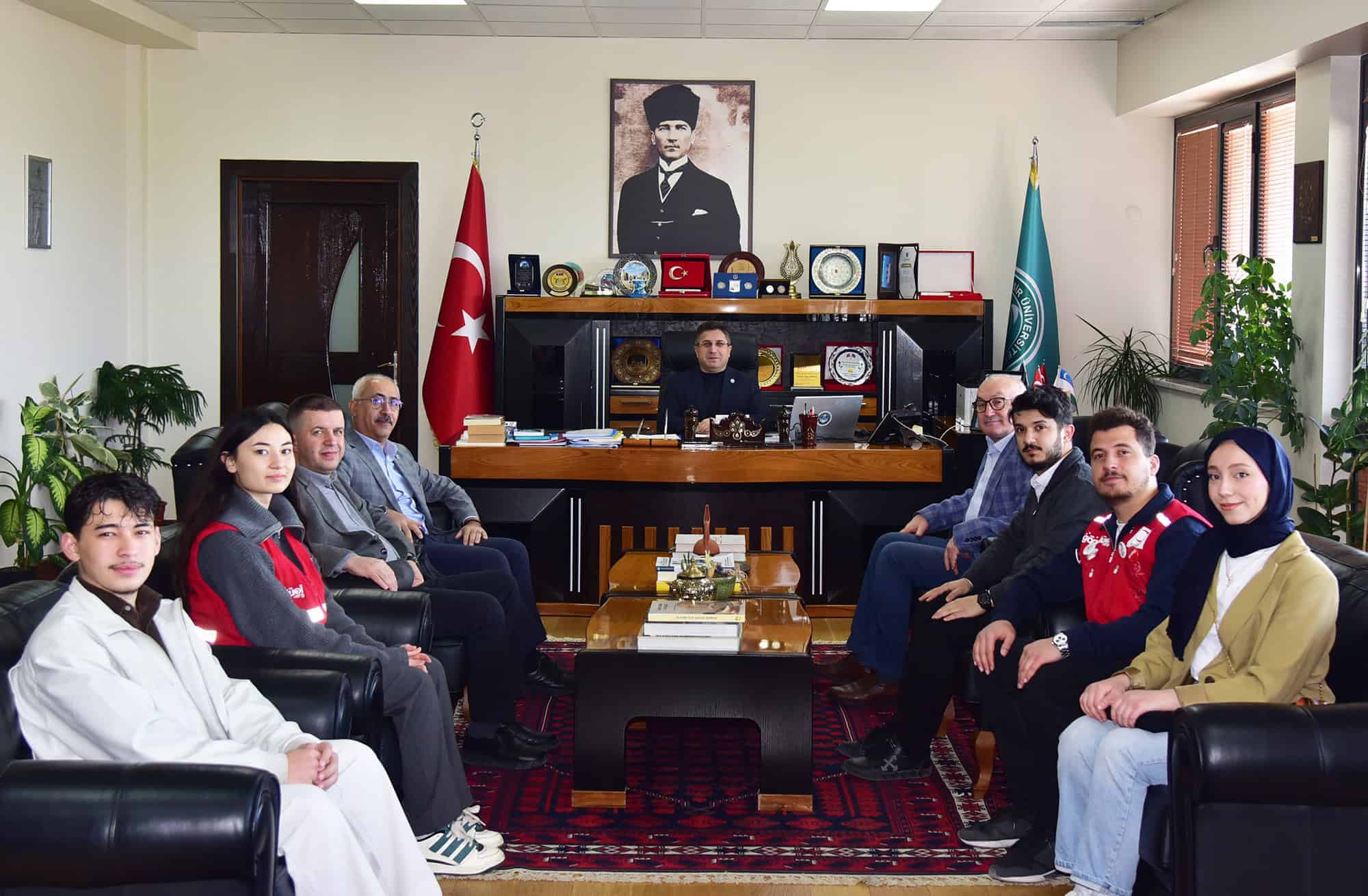 Garnizon ve 9. Ana Jet Üs Komutanı Tuğgeneral Cenk Al’dan Balıkesir Üniversitesi’ne Ziyaret