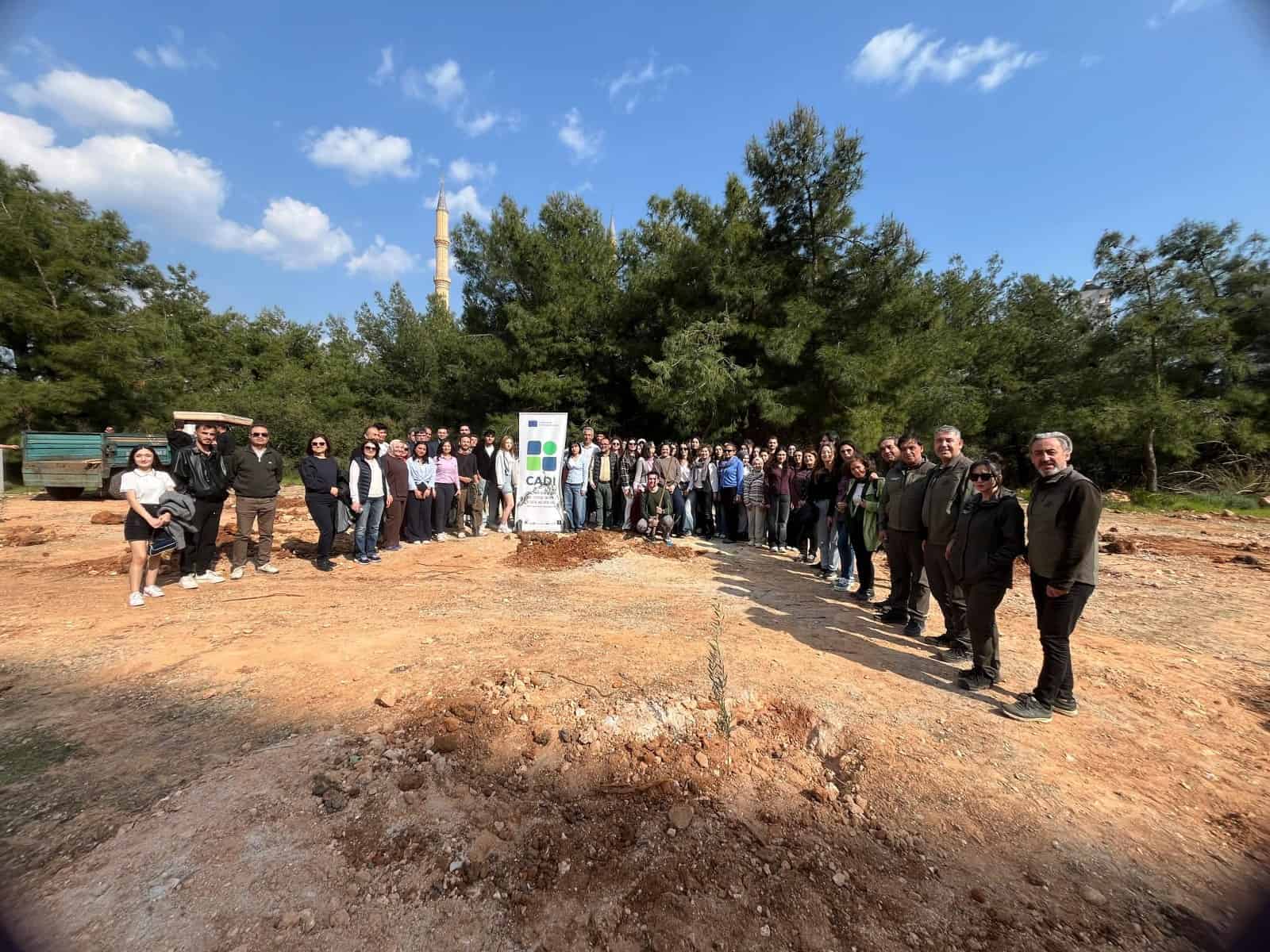 Akdeniz Üniversitesi'nde Erasmus CADI Projesi ile Zeytin Bahçesi Oluşturuldu