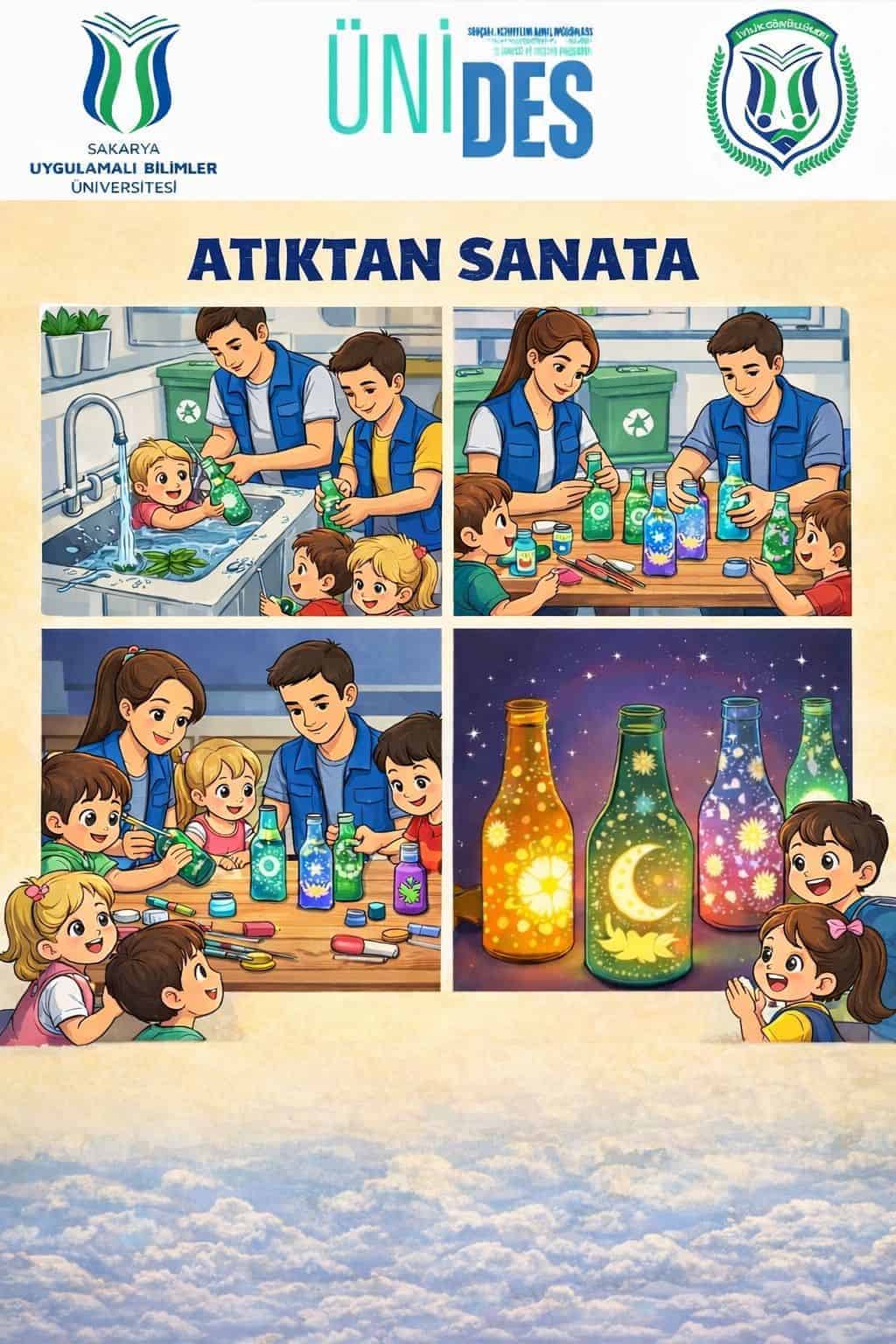 İyilik Gönüllüleri'nin 'Atıktan Sanata' Projesi ÜNİDES 6. Dönem Desteğiyle Başlatılıyor