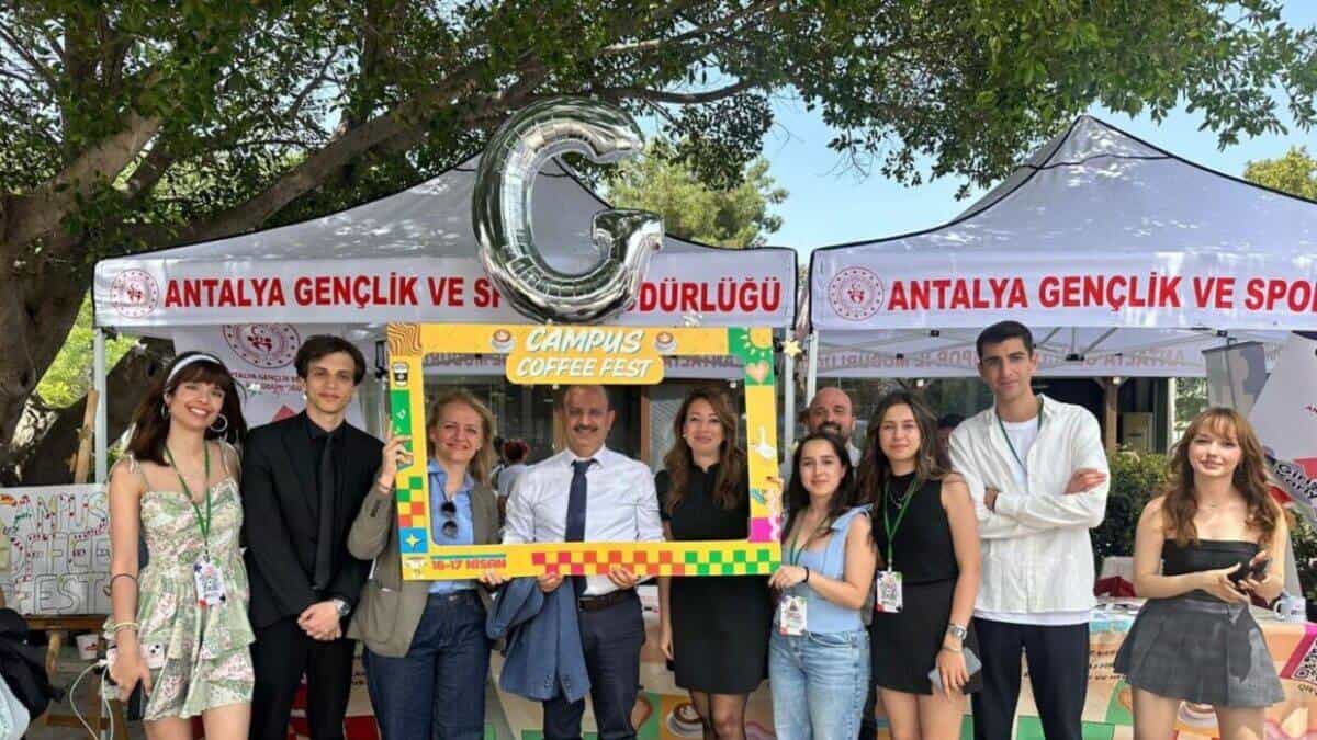 Akdeniz Üniversitesi’nde Kahve Festivali Kampüs Topluluğunu Bir Araya Getirdi