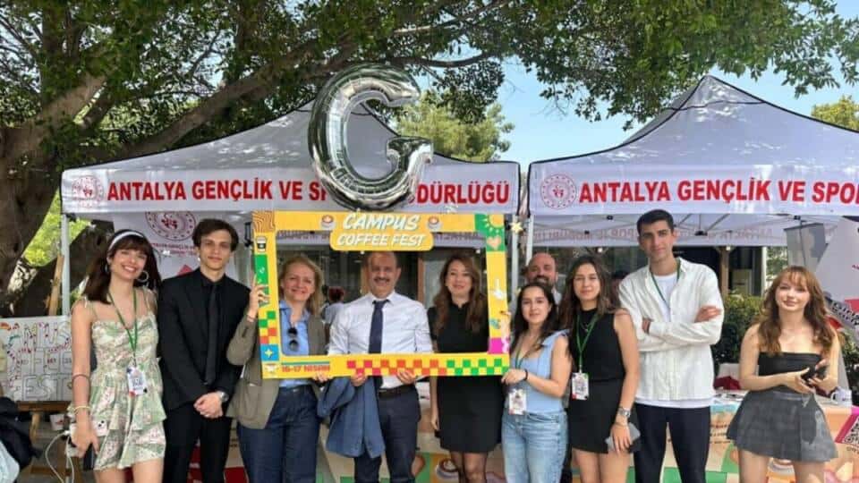 Akdeniz Üniversitesi’nde Kahve Festivali Kampüs Topluluğunu Bir Araya Getirdi