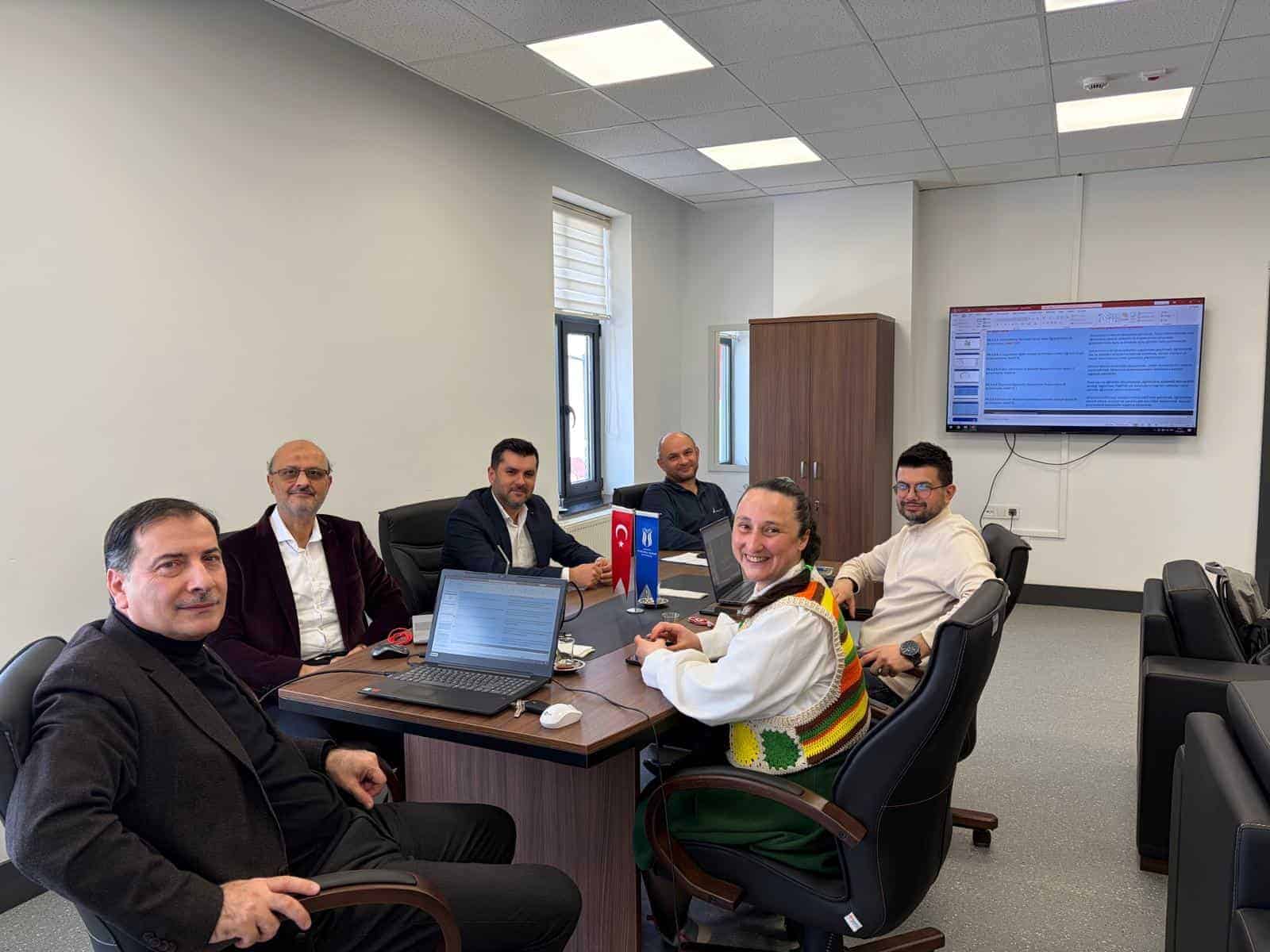 Yüksekokulda Bölüm Başkanları 2025 Yılı Performanslarını ve Gelecek Planlarını Değerlendirdi