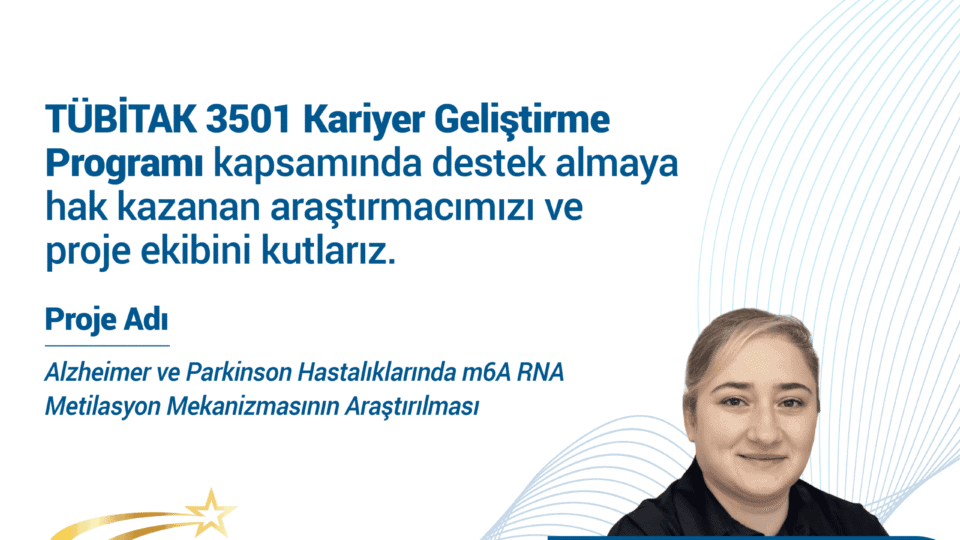 Dr. Zehra Ömeroğlu Ulu’nun Alzheimer ve Parkinson Çalışmasına TÜBİTAK 3501 Desteği