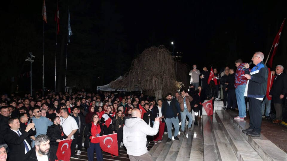 Gazi Üniversitesi’nde Dünya Kupası Play-Off Finali Coşkusu Birlikte Yaşandı