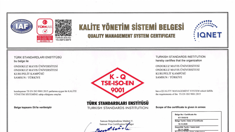 OMÜ'den Bilim, Kariyer ve Kültür Alanlarında Öne Çıkan Güncel Gelişmeler