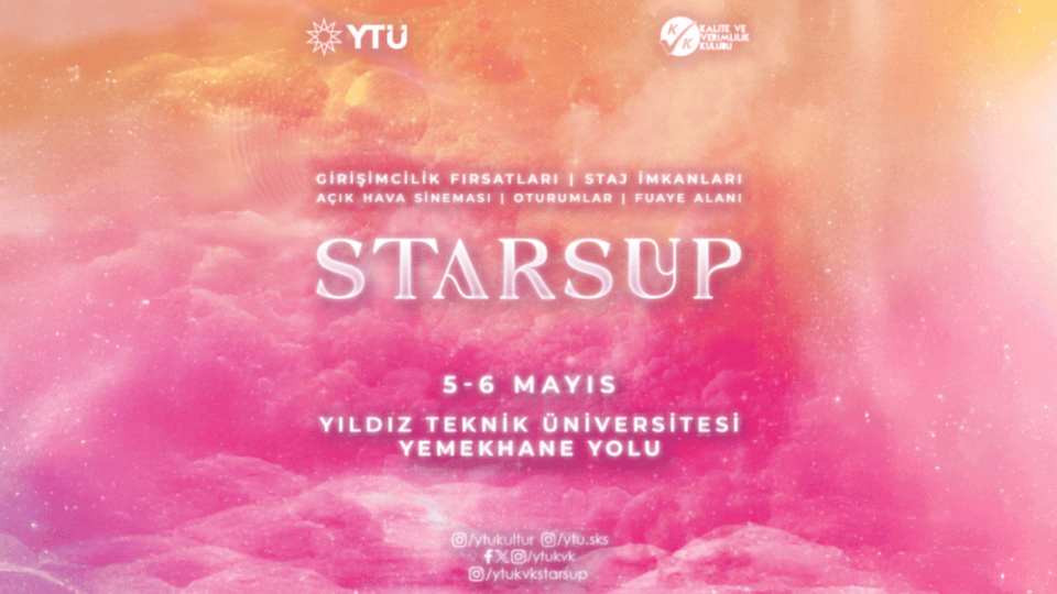 StarsUp 2026, YTÜ’de Gençleri ve Sektörün Önde Gelenlerini Bir Araya Getiriyor